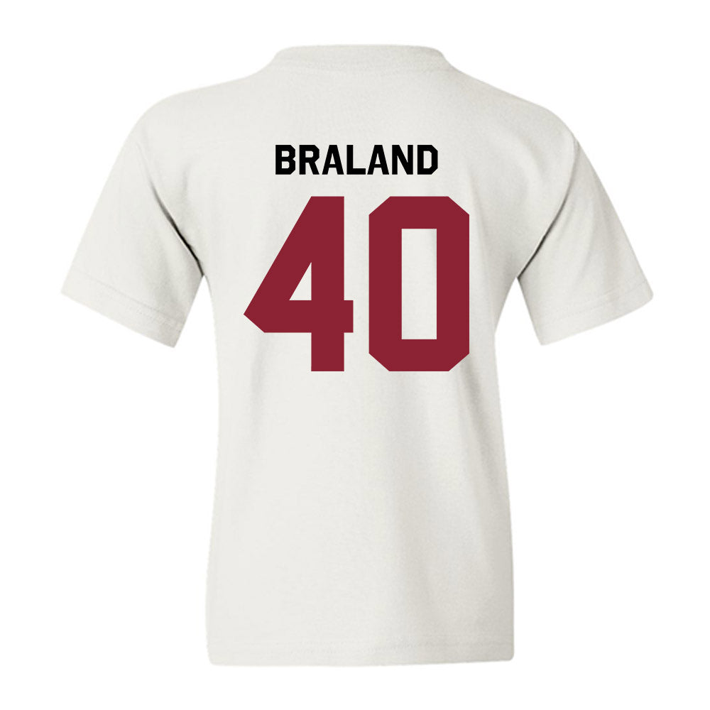South Carolina - NCAA Baseball : Gavin Braland - Classic Shersey Youth T-Shirt-1