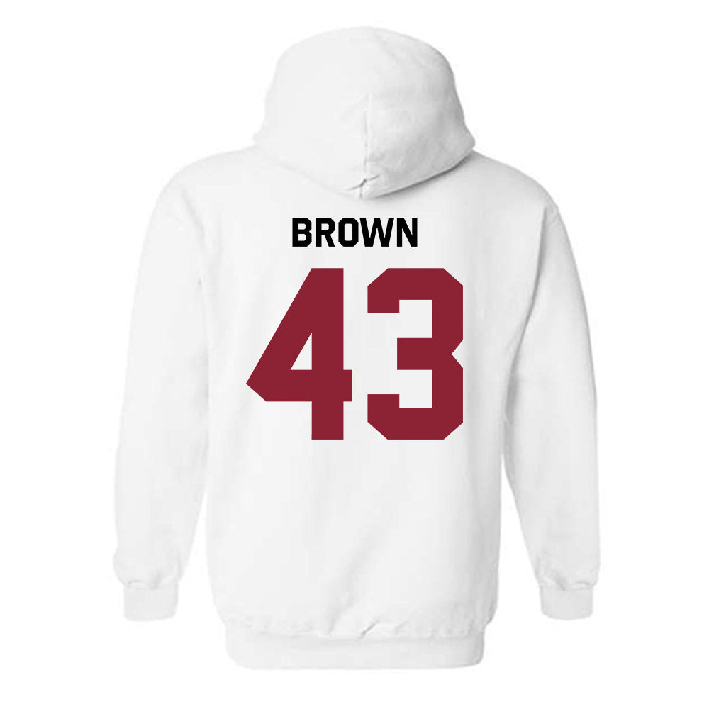 South Carolina - NCAA Football : Tony Brown - Classic Shersey Hooded Sweatshirt-1