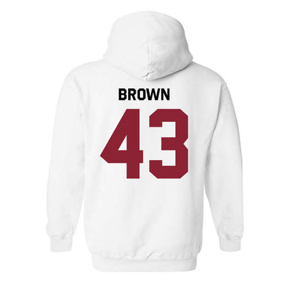 South Carolina - NCAA Football : Tony Brown - Classic Shersey Hooded Sweatshirt-1