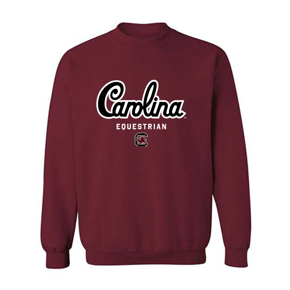 South Carolina - NCAA Equestrian : Carson Tulloss - Classic Shersey Crewneck Sweatshirt-0