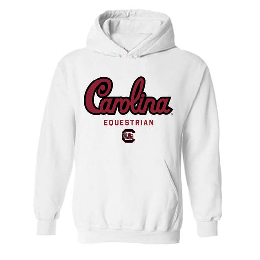 South Carolina - NCAA Equestrian : Hallie Moss - Classic Shersey Hooded Sweatshirt-0