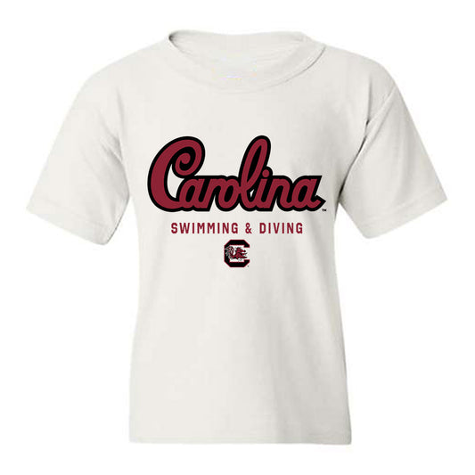 South Carolina - NCAA Men's Swimming & Diving : Tyler Whitacre - Classic Shersey Youth T-Shirt-0