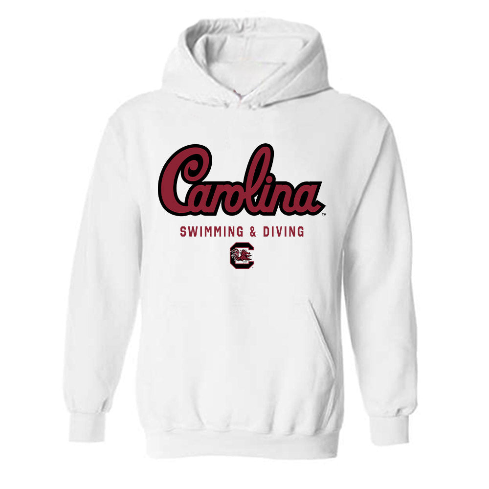 South Carolina - NCAA Men's Swimming & Diving : Sam Brown - Classic Shersey Hooded Sweatshirt-0