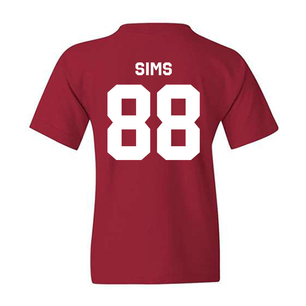Arkansas - NCAA Football : Xadavien Sims - Classic Shersey Youth T-Shirt-1