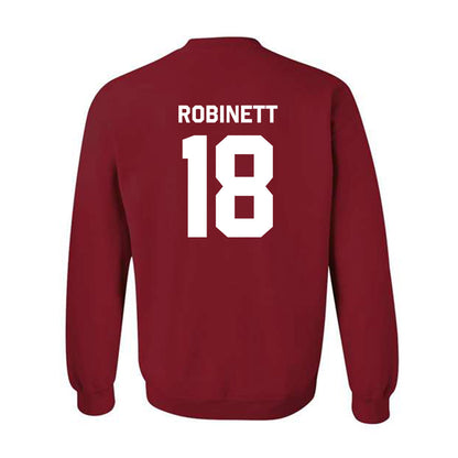 Arkansas - NCAA Baseball : Reese Robinett - Classic Shersey Crewneck Sweatshirt-1