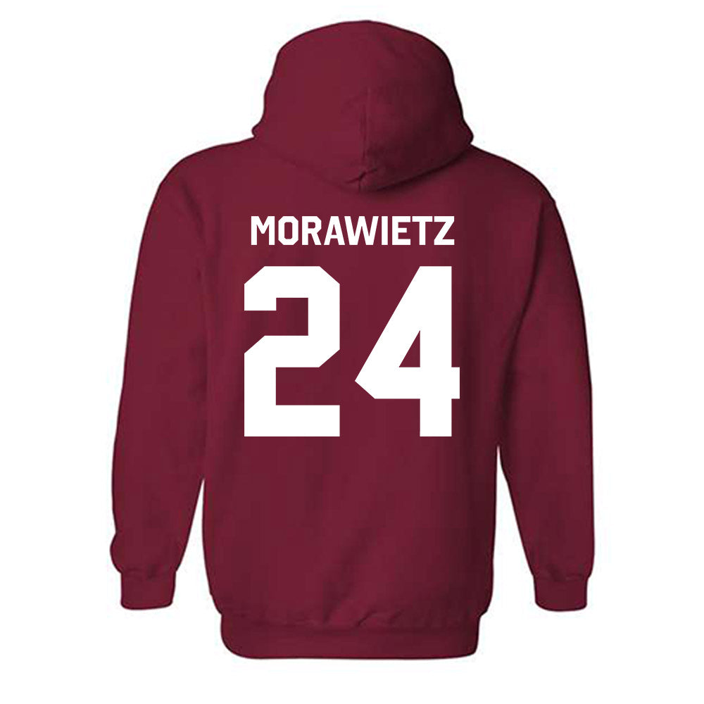 Arkansas - NCAA Women's Soccer : Kayla Morawietz - Classic Shersey Hooded Sweatshirt-1