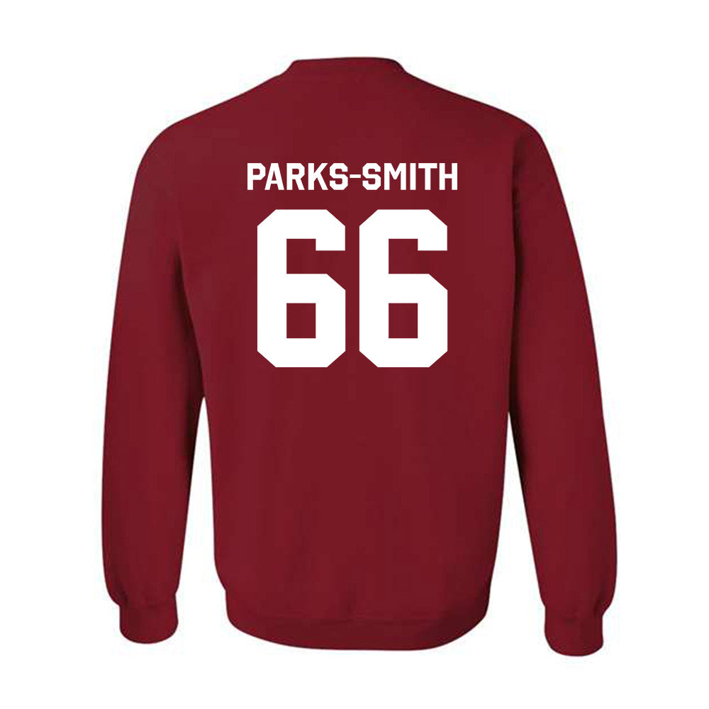 Arkansas - NCAA Football : Payton Parks-Smith - Classic Shersey Crewneck Sweatshirt-1
