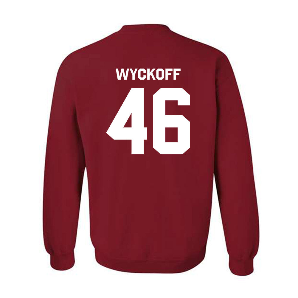 Arkansas - NCAA Softball : Kailey Wyckoff - Classic Shersey Crewneck Sweatshirt-1