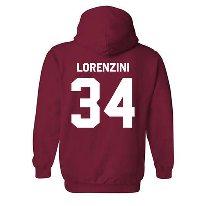 Arkansas - NCAA Baseball : Joey Lorenzini - Classic Shersey Hooded Sweatshirt-1