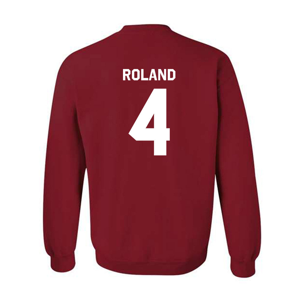 Arkansas - NCAA Football : Lakhi Roland - Classic Shersey Crewneck Sweatshirt-1
