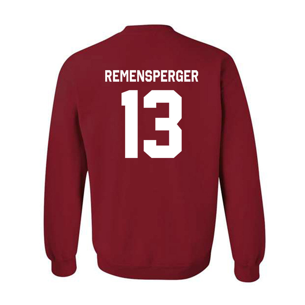 Arkansas - NCAA Women's Volleyball : Kiki Remensperger - Classic Shersey Crewneck Sweatshirt-1