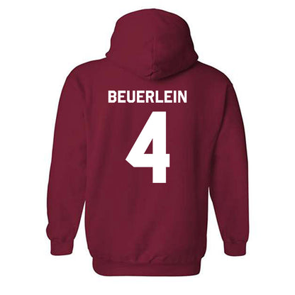 Arkansas - NCAA Softball : Reis Beuerlein - Classic Shersey Hooded Sweatshirt-1