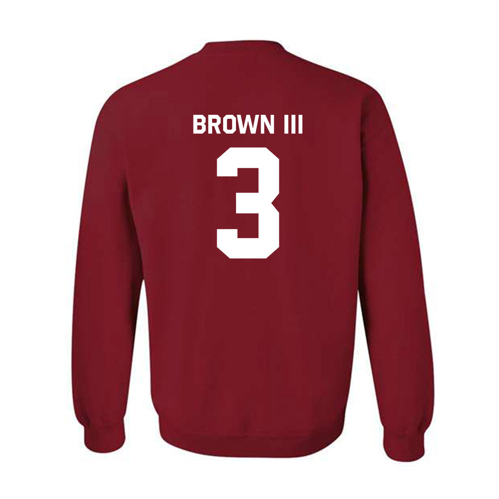 Arkansas - NCAA Football : CS Brown III - Classic Shersey Crewneck Sweatshirt-1