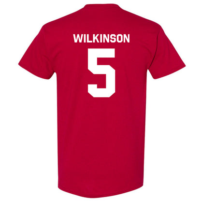 Arkansas - NCAA Men's Basketball : Jeremiah Wilkinson - Classic Shersey T-Shirt-1