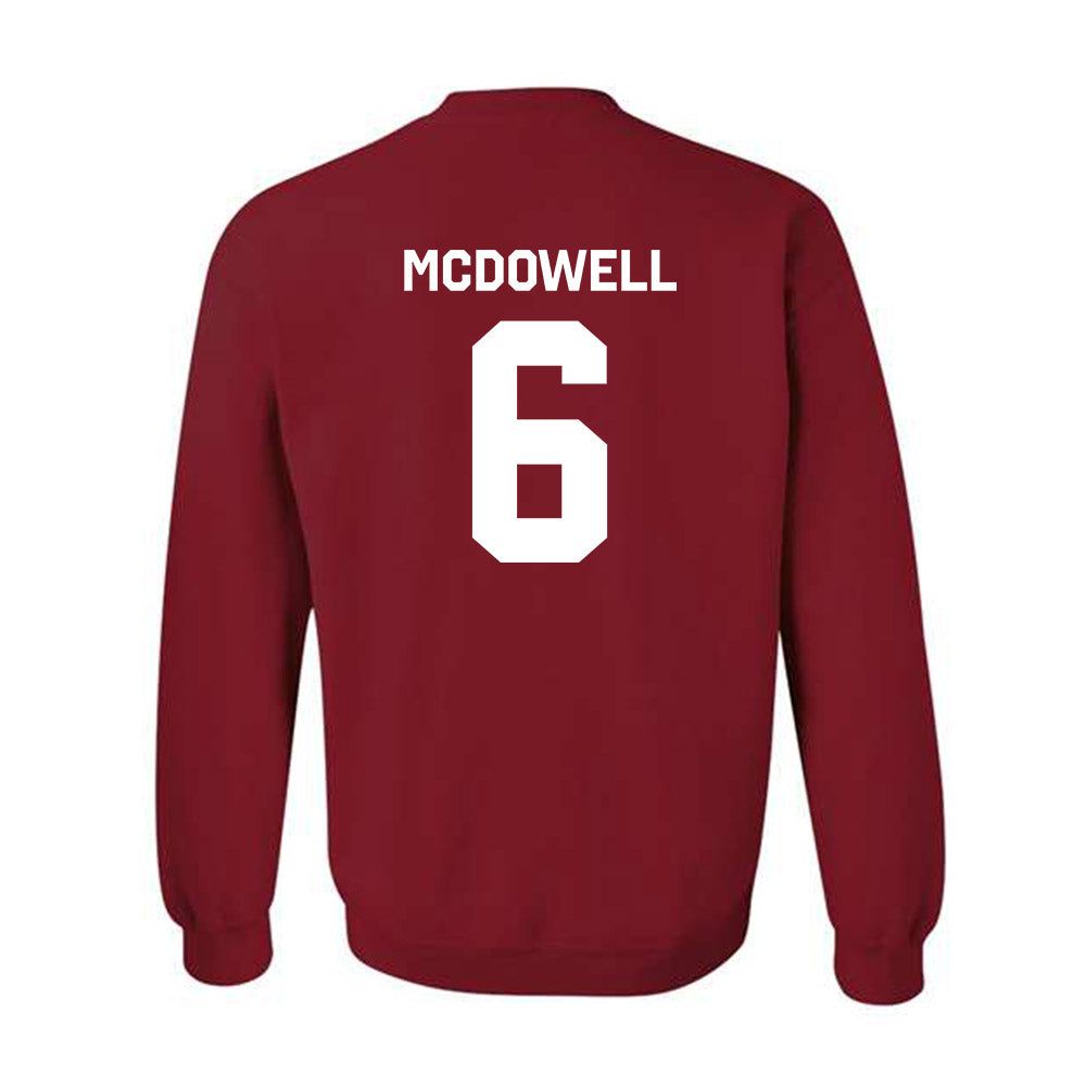 Arkansas - NCAA Softball : Ella McDowell - Classic Shersey Crewneck Sweatshirt-1