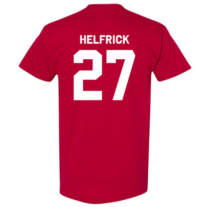 Arkansas - NCAA Baseball : Ryder Helfrick - Classic Shersey T-Shirt-1