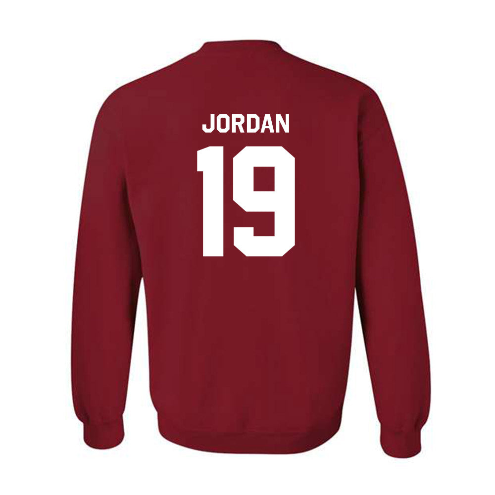 Arkansas - NCAA Football : Antonio Jordan - Classic Shersey Crewneck Sweatshirt-1