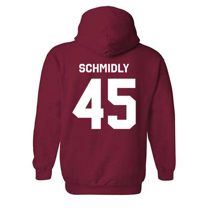 Arkansas - NCAA Football : Max Schmidly - Classic Shersey Hooded Sweatshirt-1
