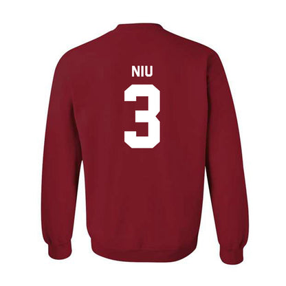 Arkansas - NCAA Women's Volleyball : Livia Niu - Classic Shersey Crewneck Sweatshirt-1