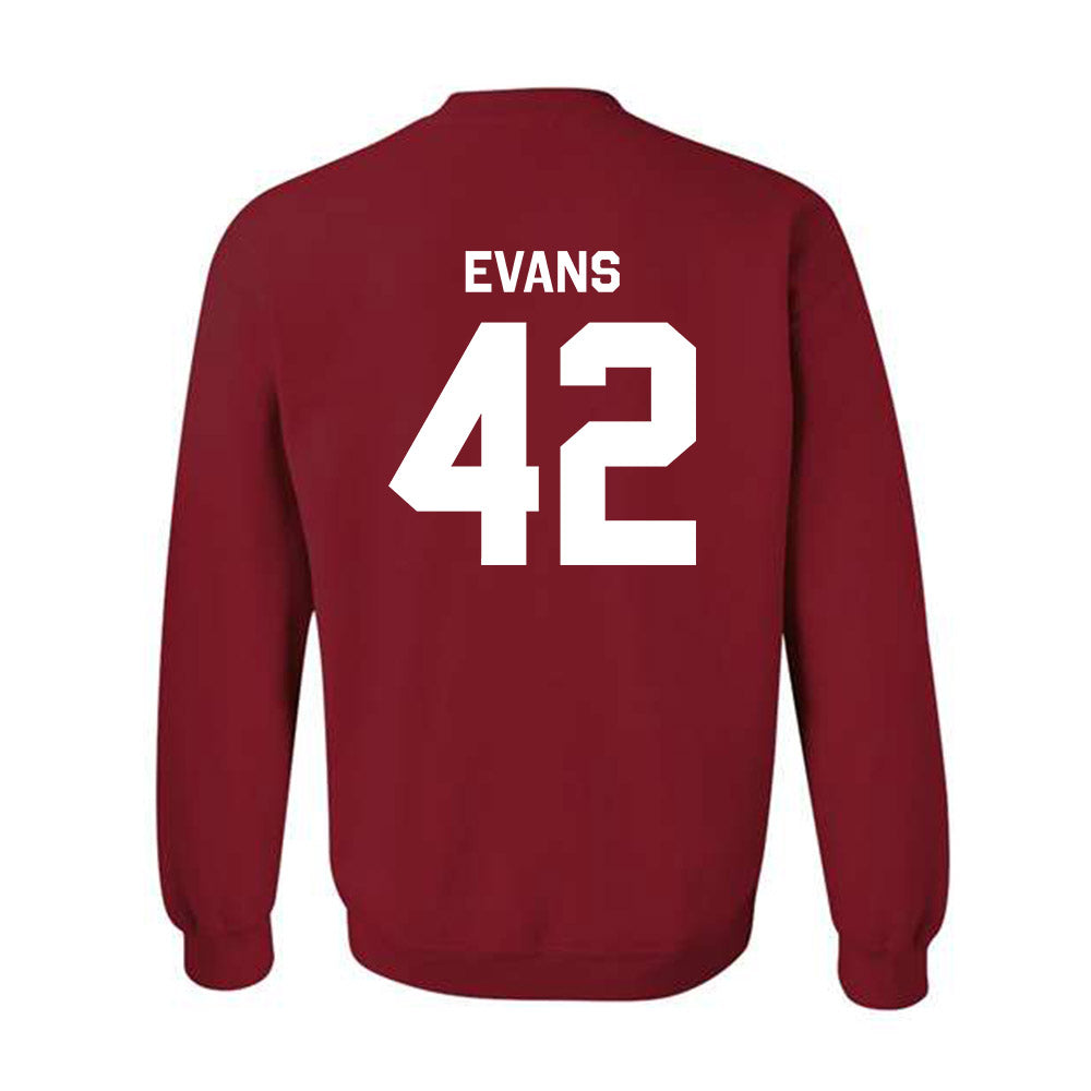 Arkansas - NCAA Football : Jeremy Evans - Classic Shersey Crewneck Sweatshirt-1