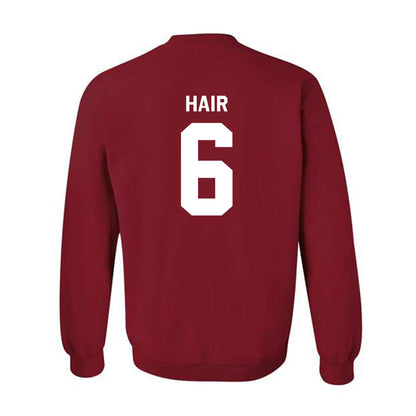Arkansas - NCAA Women's Soccer : Cora Hair - Classic Shersey Crewneck Sweatshirt-1