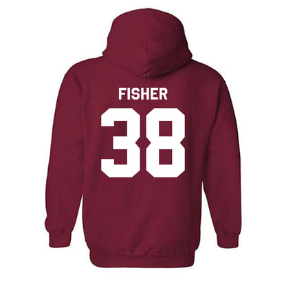 Arkansas - NCAA Baseball : Colin Fisher - Classic Shersey Hooded Sweatshirt-1