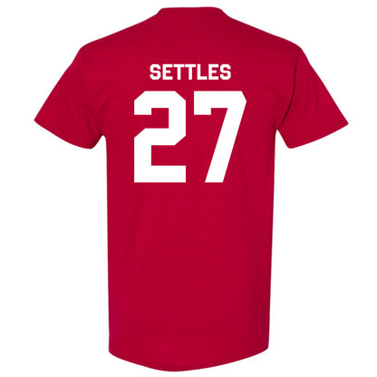 Arkansas - NCAA Football : Cameron Settles - Classic Shersey T-Shirt-1
