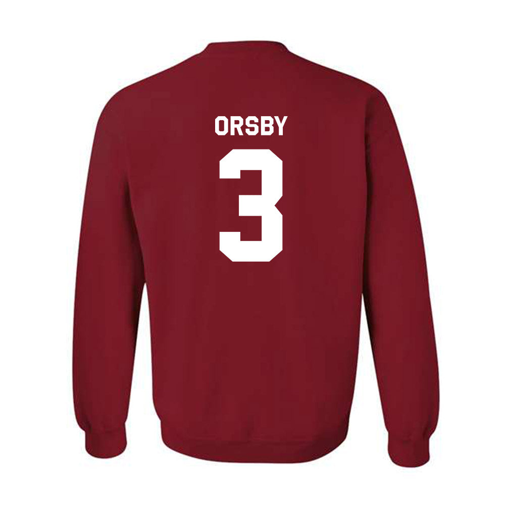 Arkansas - NCAA Women's Basketball : Allannah Orsby - Classic Shersey Crewneck Sweatshirt-1