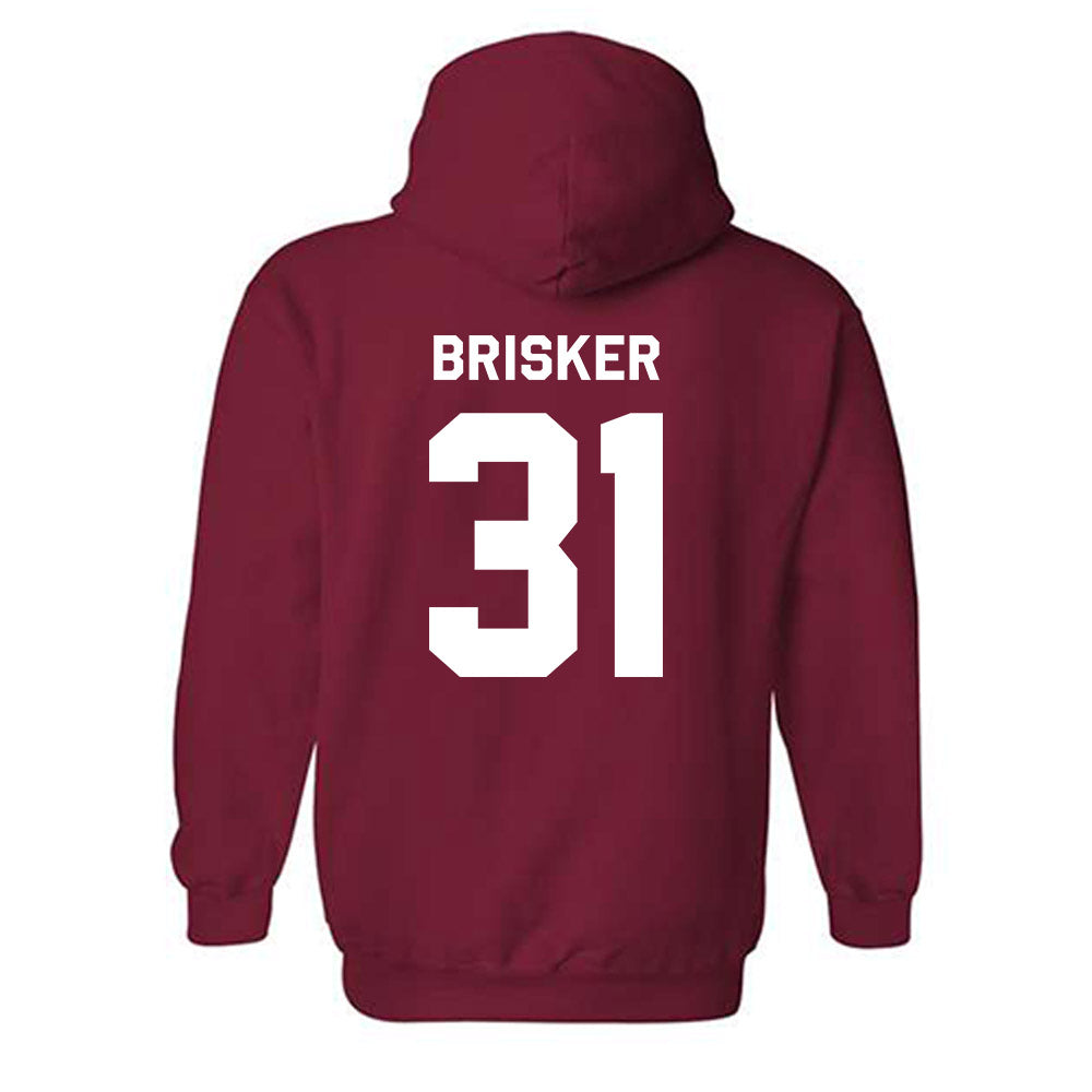 Arkansas - NCAA Football : Blake Brisker - Classic Shersey Hooded Sweatshirt-1