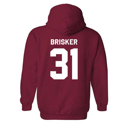 Arkansas - NCAA Football : Blake Brisker - Classic Shersey Hooded Sweatshirt-1