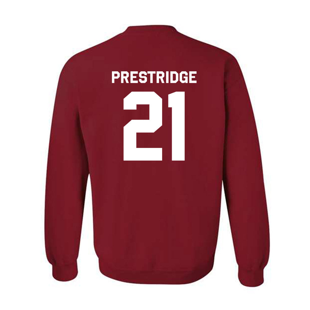 Arkansas - NCAA Women's Basketball : Kyiah Prestridge - Classic Shersey Crewneck Sweatshirt-1
