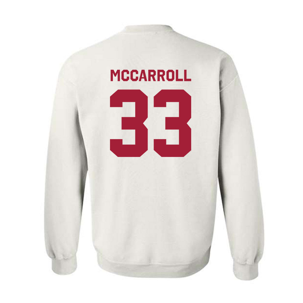 Arkansas - NCAA Women's Volleyball : Maggie McCarroll - Classic Shersey Crewneck Sweatshirt-1