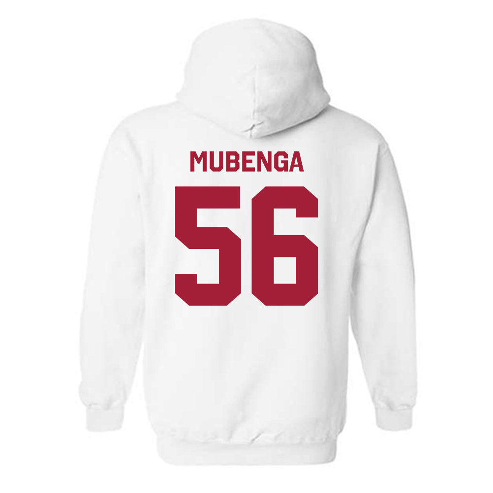 Arkansas - NCAA Football : Ben Mubenga - Classic Shersey Hooded Sweatshirt-1