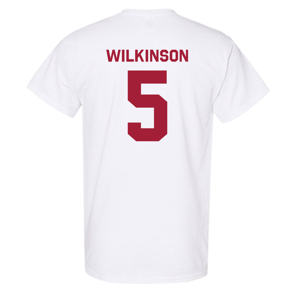 Arkansas - NCAA Men's Basketball : Jeremiah Wilkinson - Classic Shersey T-Shirt-1