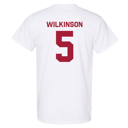 Arkansas - NCAA Men's Basketball : Jeremiah Wilkinson - Classic Shersey T-Shirt-1