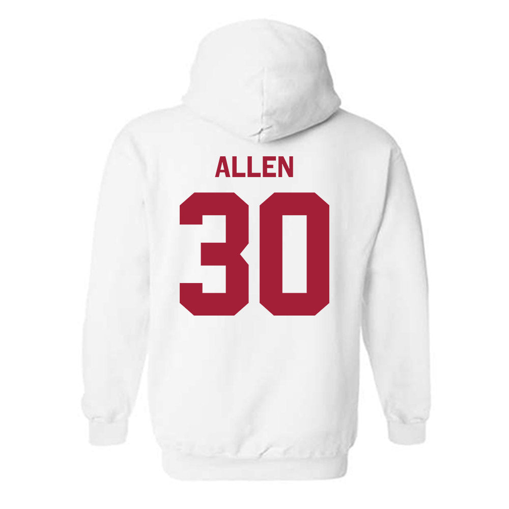 Arkansas - NCAA Football : J’Lynn Allen - Classic Shersey Hooded Sweatshirt-1