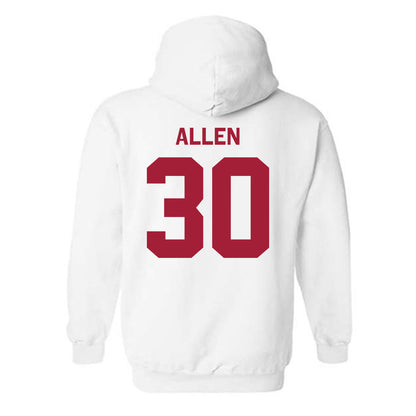 Arkansas - NCAA Football : J’Lynn Allen - Classic Shersey Hooded Sweatshirt-1