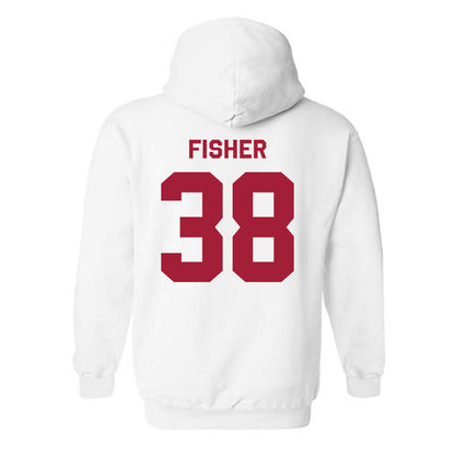 Arkansas - NCAA Baseball : Colin Fisher - Classic Shersey Hooded Sweatshirt-1