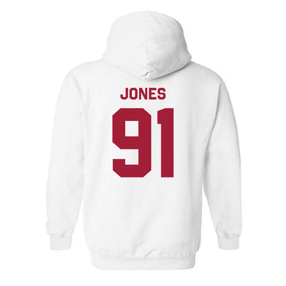 Arkansas - NCAA Football : Carlon Jones - Classic Shersey Hooded Sweatshirt-1