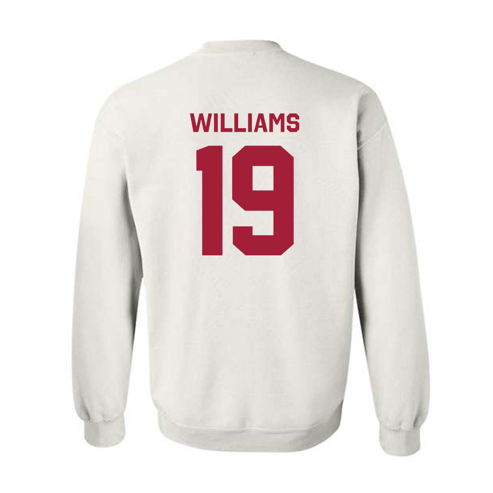Arkansas - NCAA Football : Kyndrick Williams - Classic Shersey Crewneck Sweatshirt-1
