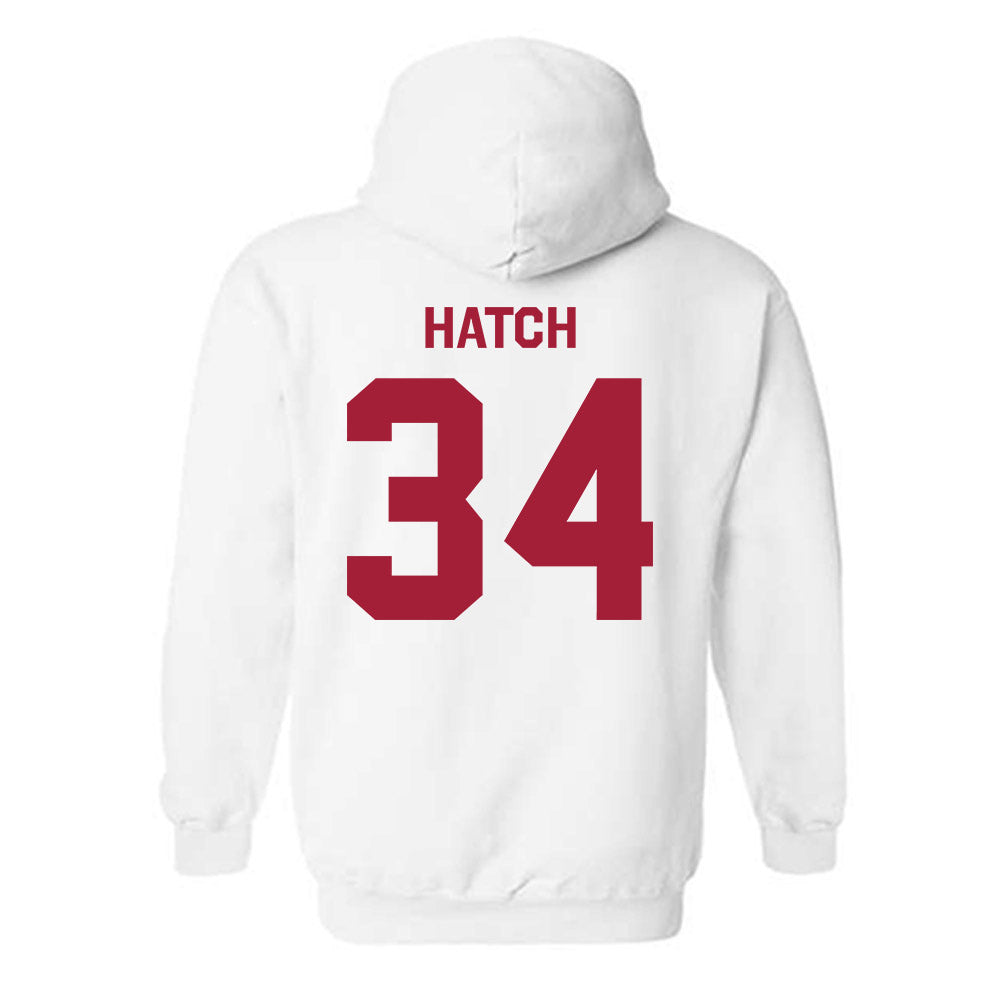 Arkansas - NCAA Football : Jathan Hatch - Classic Shersey Hooded Sweatshirt-1