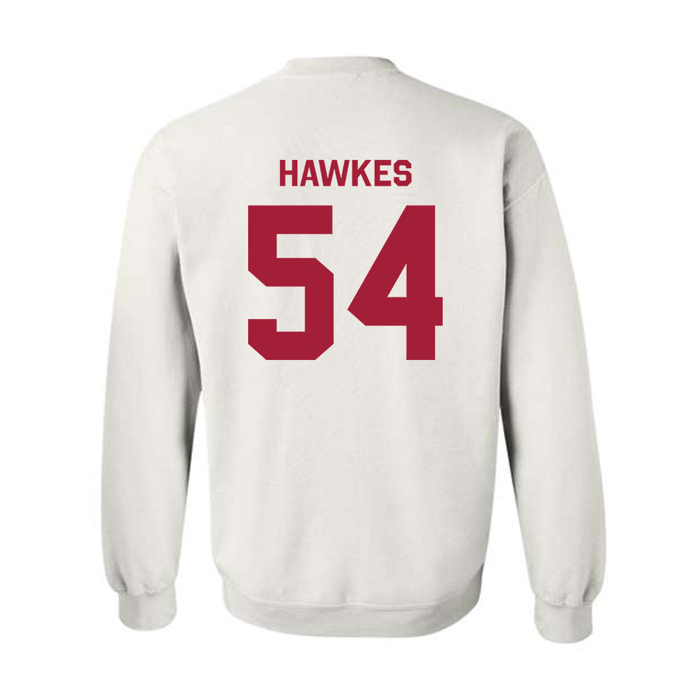 Arkansas - NCAA Football : Adam Hawkes - Classic Shersey Crewneck Sweatshirt-1
