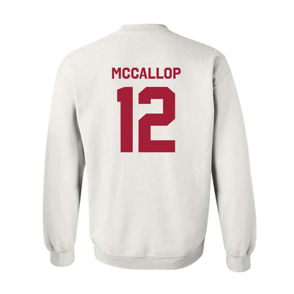 Arkansas - NCAA Women's Basketball : Grace McCallop - Classic Shersey Crewneck Sweatshirt-1