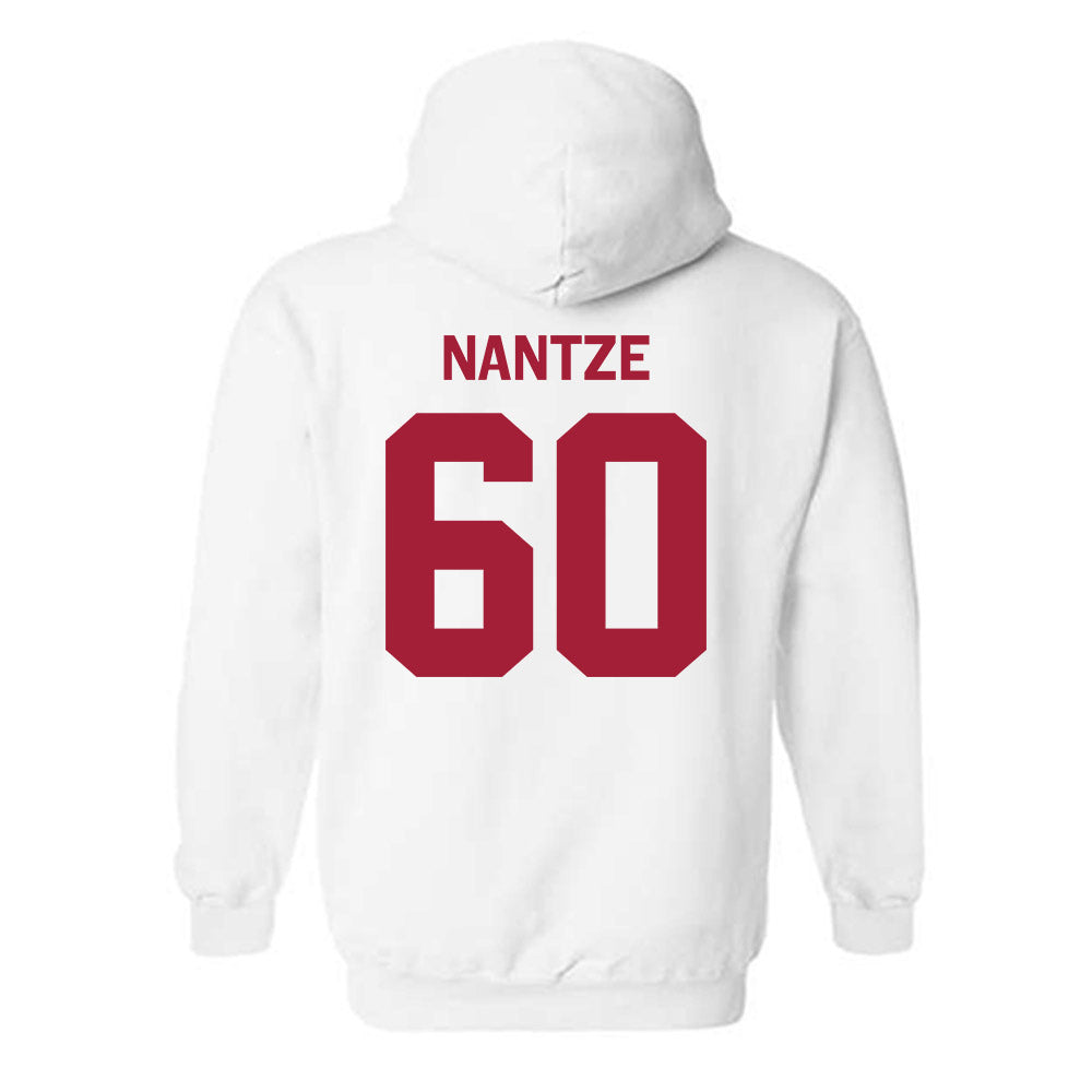 Arkansas - NCAA Football : Jonas Nantze - Classic Shersey Hooded Sweatshirt-1