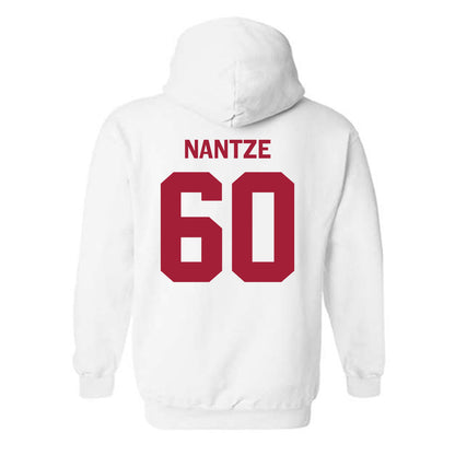 Arkansas - NCAA Football : Jonas Nantze - Classic Shersey Hooded Sweatshirt-1