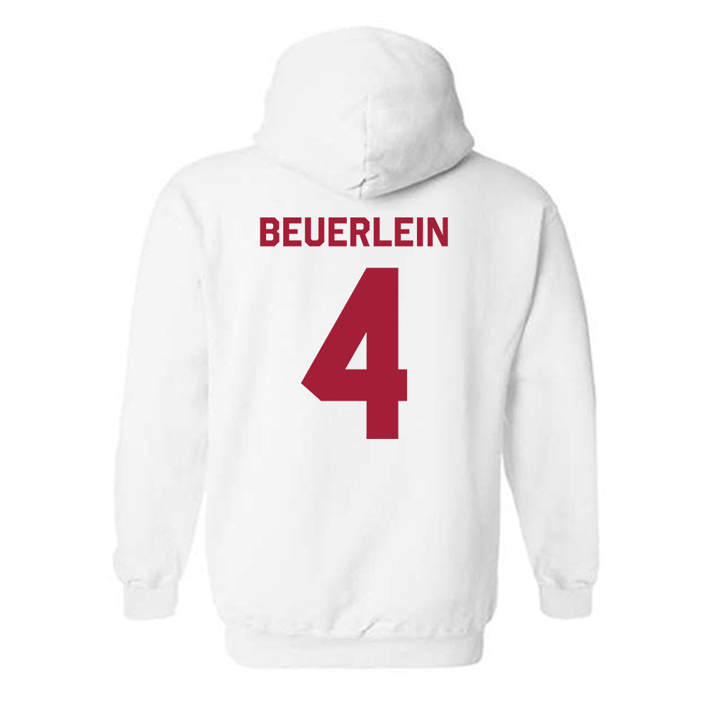 Arkansas - NCAA Softball : Reis Beuerlein - Classic Shersey Hooded Sweatshirt-1