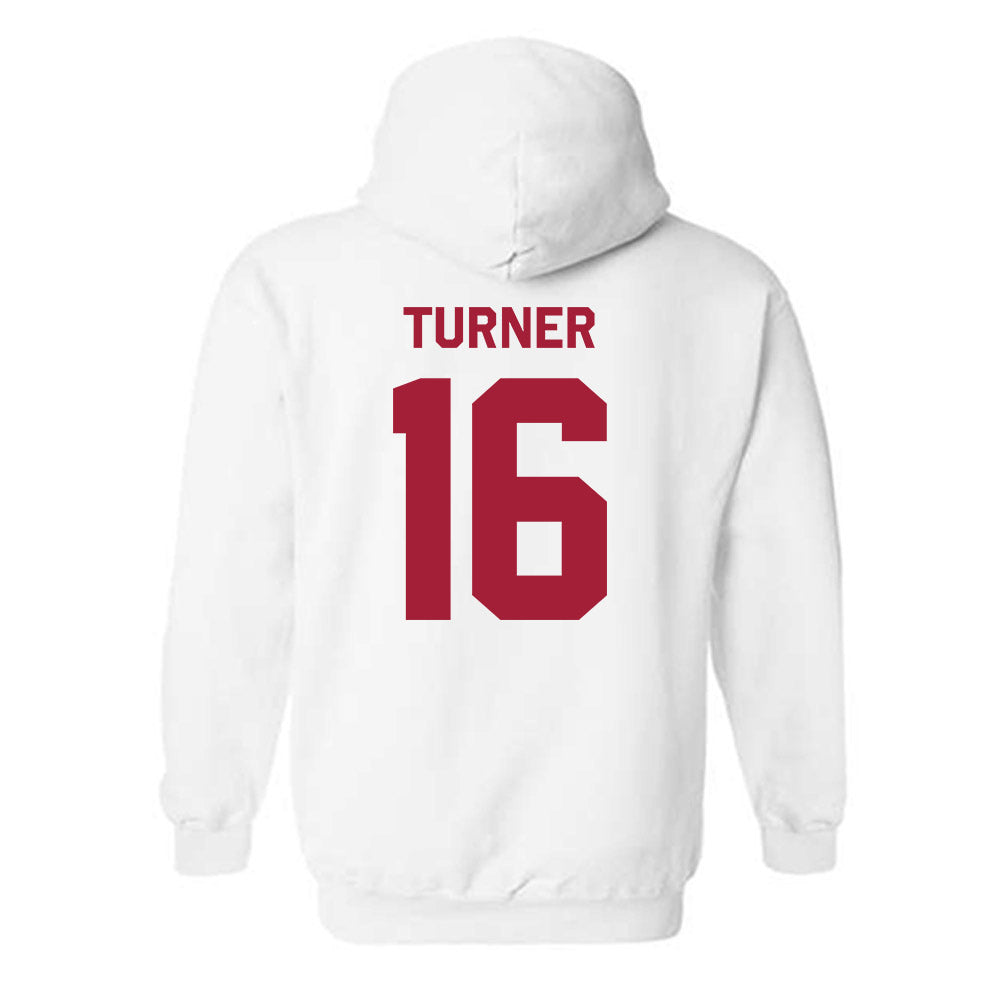 Arkansas - NCAA Baseball : Christian Turner - Classic Shersey Hooded Sweatshirt-1