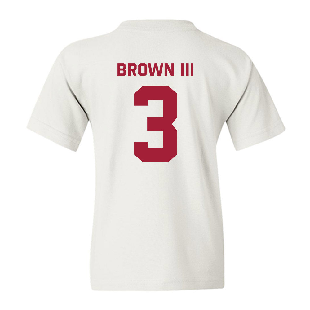 Arkansas - NCAA Football : CS Brown III - Classic Shersey Youth T-Shirt-1