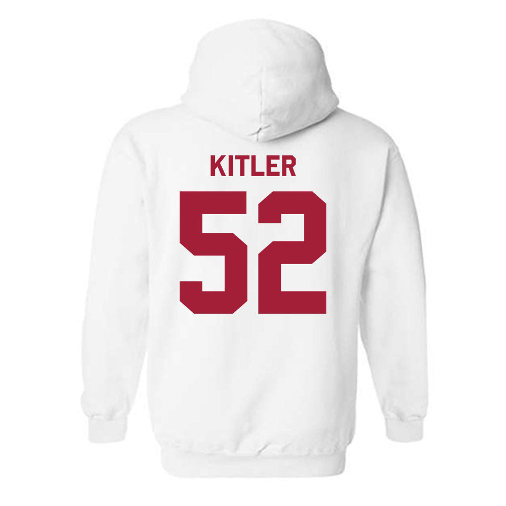 Arkansas - NCAA Football : Caden Kitler - Classic Shersey Hooded Sweatshirt-1