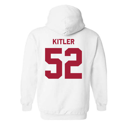 Arkansas - NCAA Football : Caden Kitler - Classic Shersey Hooded Sweatshirt-1